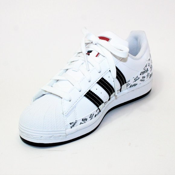 Adidas Superstar x PHILIP COLBERT "Save the Lobster" Art White / Red  Men's 5.5 - Picture 9 of 11
